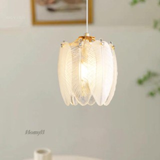 [Homyl1] โคมไฟเพดาน LED คริสตัล หรี่แสงได้ 3 สี สําหรับเกาะ