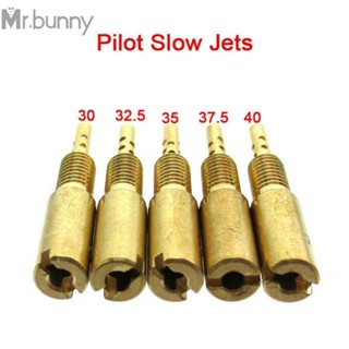 Pilot Jet คาร์บูเรเตอร์นักบิน แบบเปลี่ยน #30-32.5-35-37.5-40 ทนทาน