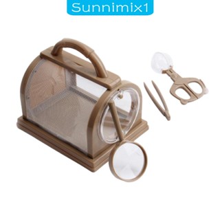 [Sunnimix1] กล่องแว่นขยาย สําหรับการสํารวจ ตั้งแคมป์ กลางแจ้ง สําหรับเด็กผู้ชาย