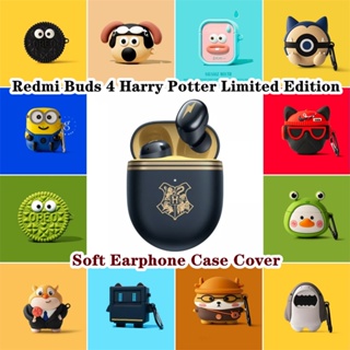 【imamura】เคสหูฟัง แบบนิ่ม ลายการ์ตูน สําหรับ Redmi Buds 4 Harry Potter Limited Edition