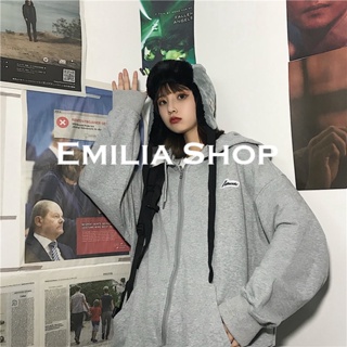 EMILIA SHOP  เสื้อผ้าผู้ญิง แขนยาว เสื้อฮู้ด  High quality พิเศษ สไตล์เกาหลี รุ่นใหม่ A98J235 36Z230909