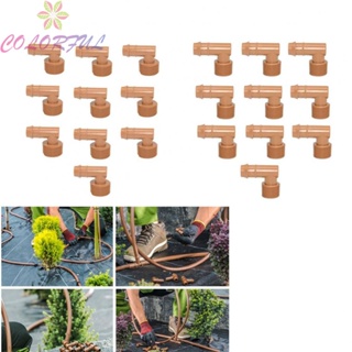 【COLORFUL】Connectors Leak-Proof Plastic 10pcs For 1/2 Or 3/4 Tube Garden Supplies