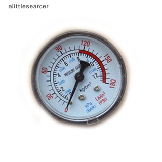 Alittlesearcer เครื่องวัดความดันอากาศ ไฮดรอลิค คอมเพรสเซอร์ 0-180PSI 0-12Bar ใหม่ EN