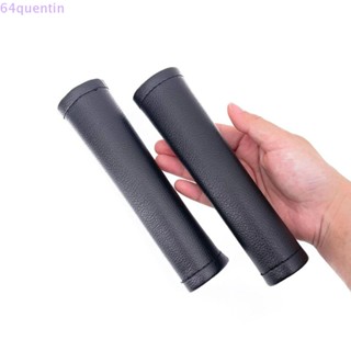 Quentin ปลอกหนัง PU หุ้มมือจับรถเข็นเด็ก มีซิป สีพื้น เพื่อความปลอดภัย