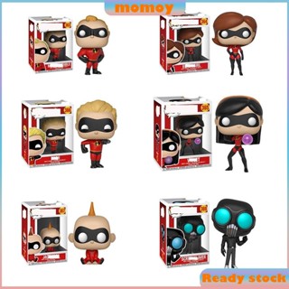 ใหม่ FUNKO POP ตุ๊กตาฟิกเกอร์ The Incredibles Helen Violet Jack Parr ของขวัญ สําหรับเก็บสะสม