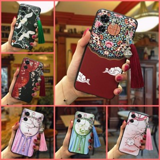 TPU Anti-knock Phone Case For MOTO Edge40 Silicone Soft case Dirt-resistant tassel bell protective Waterproof Back Cover