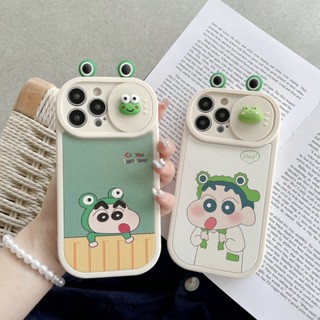 เคสโฟน14 Pro max การ์ตูน labixiaoxin เคสซิลิโคนนิ่ม ลายกบ 3D สีเขียว สําหรับ เคสApple iPhone 14 13 12 11 Pro Max ip14 ip11 เคสไอโฟน12 เคสไอโฟน11 case iPhone 14 Pro Max เคส