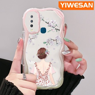 เคสโทรศัพท์มือถือ ซิลิโคนใส กันกระแทก ลายผู้หญิงสวย สีสันสดใส สําหรับ VIVO Y12 Y15 Y17 Y12i Y3 Y3s 2020