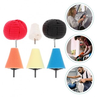 ⚡NEW 8⚡Polishing Kit ABS Plastic Accessories Buffing Cone Ball Pads Drill Foam