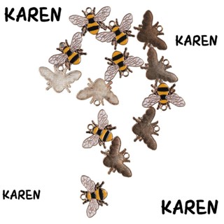 Karen จี้น้ําผึ้ง แมลง ผึ้งน่ารัก หยดน้ํามัน งานฝีมือ DIY ทําต่างหู