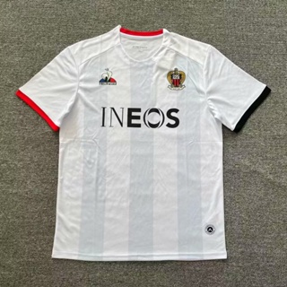 เสื้อกีฬาแขนสั้น ลายทีมชาติฟุตบอล Nice Away Jersey S-XXL 23-24 ชุดเยือน สําหรับผู้ชาย AAA