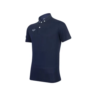 Grand Sport เสื้อโปโลแกรนด์สปอร์ต เสื้อทำงาน ใส่สบาย ไม่ต้องรีด สีล้วน รหัส 12-261 (012261) ดำ กรม