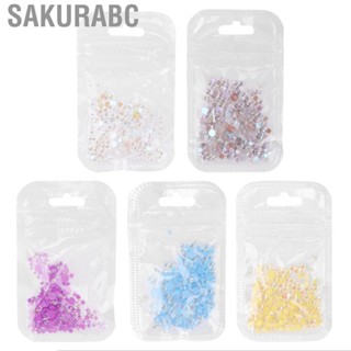 Sakurabc Nail Decorative Accessories  Mini Beads 300pcs/Bag for Decorate Mobile Phone Cases DIY Making Girls Women