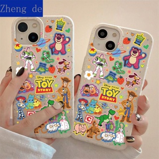 เคสโทรศัพท์มือถือนิ่ม กันการสึกหรอ ลาย Toy Story เรียบง่าย สําหรับ Apple Iphone 14promax 13 12 11 7 8plus DEBJ