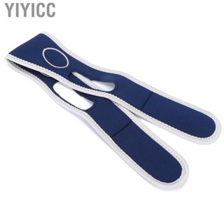 Yiyicc V Face Strap Double Chin Reducer Dark Blue Belt Bandage for Beauty Salon Women Man Home