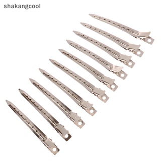 Shakangcool กิ๊บติดผมโลหะ DIY สําหรับจัดแต่งทรงผม 10 ชิ้น