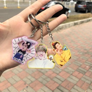 KPOP Cute BTS Keychain BT21 Acrylic Pendant Keyring Bag Accessories Clearance sale