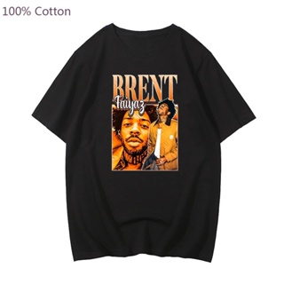 เสื้อยืด พิมพ์ลายกราฟฟิคการ์ตูนอนิเมะ Brent Faiyaz