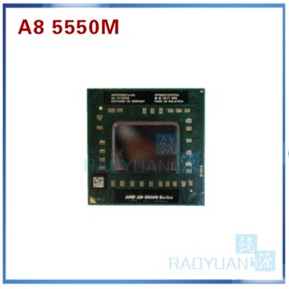 ซ็อกเก็ตโปรเซสเซอร์โน้ตบุ๊ก AMD CPU A8 5500M series A8-5550M A8 5550M AM5550DEC44HL FS1 CPU 4M Cache 2.1GHz Quad-Core