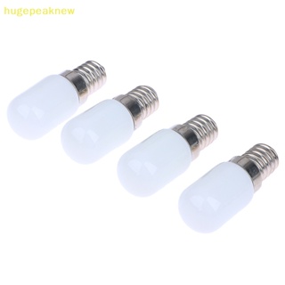 Hugepeaknew หลอดไฟ LED E14 220V ขนาดเล็ก สําหรับตู้เย็น 1 ชิ้น