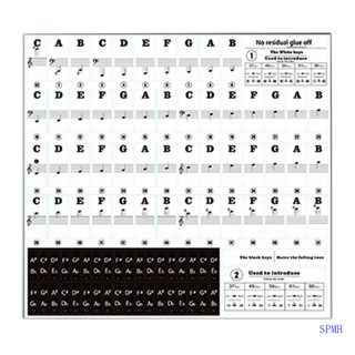 Super สติกเกอร์ใส 54 61 88 สําหรับคีย์บอร์ดเปียโนไฟฟ้า 88 คีย์