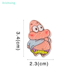 &lt;Arichsing&gt; กิ๊บติดผมอะคริลิค ลายการ์ตูน SpongeBob SquarePants น่ารัก สําหรับเด็กผู้หญิง ของขวัญวันเกิด ลดราคา