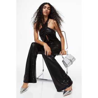 H&amp;M  Woman Glittery halterneck jumpsuit 1125765_1