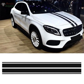 แถบฮู้ดสองเส้น สําหรับ Mercedes Benz A C CLA GLA GLC Class