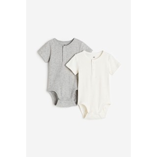 H&amp;M  Boy 2-pack Henley bodysuits 1161657_1