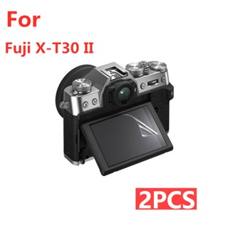 2 ชิ้น ฟิล์มกันรอยหน้าจอกล้อง อุปกรณ์เสริม สําหรับ For Fujifilm X-T30 II XT30 II