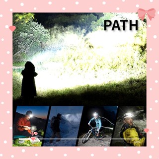 Path XHP160 ไฟหน้าเลเซอร์ 30W สีขาว แบบชาร์จไฟ สําหรับตั้งแคมป์ กลางแจ้ง