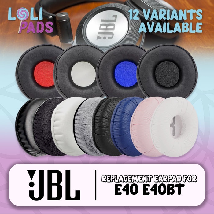 ฟองน้ําแผ่นรองหูฟัง JBL Synchros E30 E30BT E40 E40BT โฟม Earcup