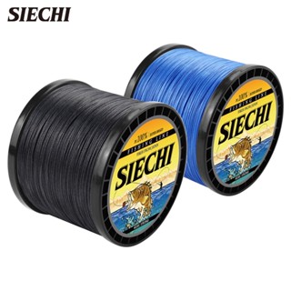 Siechi ใหม่ สายเอ็นตกปลาน้ําเค็ม แบบถัก PE หลากสี X8 300 ม. 500 ม. 1000 ม. 8 เส้น