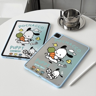 เคสอะคริลิคแข็ง ลาย Pochacco สําหรับ IPad 7 8 9 10 Air3 Air4 Air5 10.9 นิ้ว Pro10.5 10.2 นิ้ว Pro11 2018 2020 2021 2022