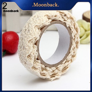 &lt;moonback&gt; เทปกาว ลายลูกไม้ สําหรับตกแต่งสมุดภาพ DIY