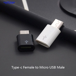 Utzn&gt; อะแดปเตอร์แปลง Type C ตัวเมีย เป็น Micro USB ตัวผู้ สําหรับโทรศัพท์ Android 1 ชิ้น