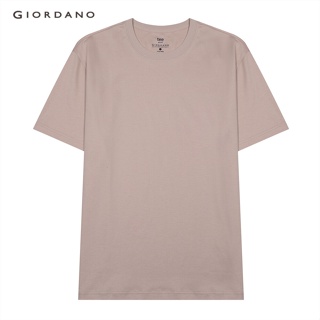 GIORDANO เสื้อยืดผู้ชาย Mens Luxury Touch Tee 01022291