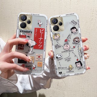 เคสโทรศัพท์มือถือแบบนิ่ม TPU กันกระแทก ลายการ์ตูนสนูปปี้ สําหรับ เรียลมี Realme C55 NFC 10T 10 Pro Pro+ C30s C30 C35 เคส Phone Case