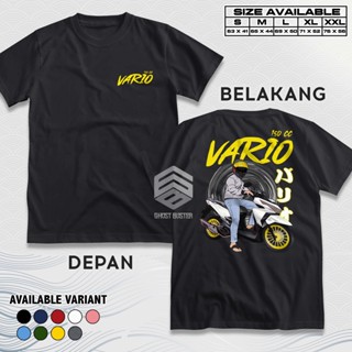 Honda Vario 150 CC Modified Racing Motorcycle T-Shirt Herex Tshirt Automotive GBA849_03