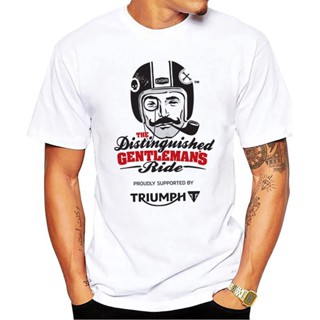 Summer Men Triumph T Shirt Motorcycles and Biker White Print Graphic Tees Shirts Men Triumph Fans Tops_03