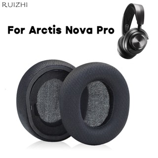 แผ่นฟองน้ําครอบหูฟัง ตัดเสียงรบกวน สําหรับ Steel Series Arctis Nova Pro Headest Memory Sponge Earmuff Earcups