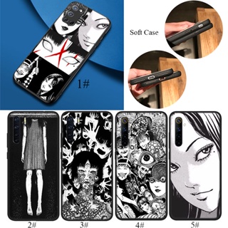 Pj55 เคสโทรศัพท์มือถือแบบนิ่ม ลาย Junji Ito Tomie สําหรับ Realme C2 C3 C11 C12 C15 C17 C20 C21 C25