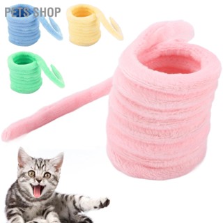 Pets Shop Cat Spring Toys ปลอดภัยและปลอดสารพิษเคี้ยวได้ปรับปรุงสุขภาพ Plush สำหรับลูกแมว