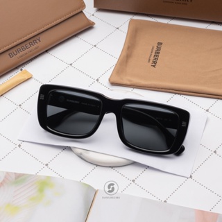 BURBERRY JARVIS BE4376U 300187 Black Dark Grey ของแท้ประกันศูนย์ไทย