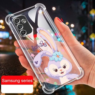 เคสโทรศัพท์มือถือ ซิลิโคนใส กันกระแทก ลาย Stellalou น่ารัก ทนทาน สําหรับ Samsung Galaxy A54 A34 A14 5G A24 A04s A04e A04