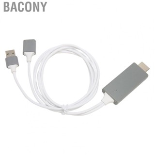 Bacony USB to HD Multimedia Interface Cable Adapter 1080P HD Multimedia Interface Cord for IOS for Android hot