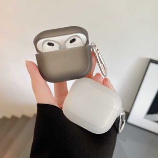 เคสหูฟังซิลิโคนนิ่ม เนื้อแมตต์ ของแท้ สําหรับ Airpods 1 2 3 Pro 2Chain Airpod Pro