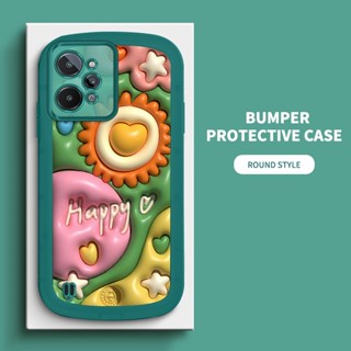 เคสโทรศัพท์มือถือ ซิลิโคน กันกระแทก ลายเป็ด สตรอเบอร์รี่น่ารัก 3D สําหรับ OPPO Realme C31 4G