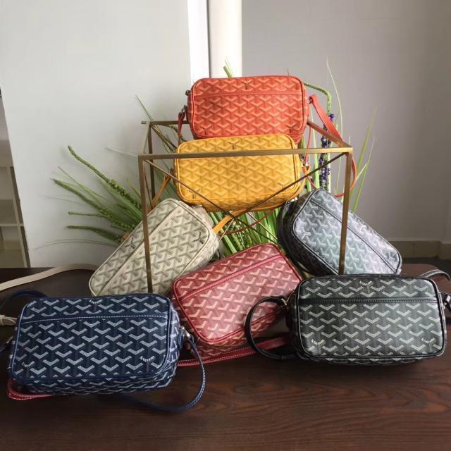 กระเป๋าสะพาย Goyard Goyard Goyard กระเป๋ากล้องสุนัขฟันผู้ชายผู้หญิง Messenger กระเป๋าสะพาย All-Match