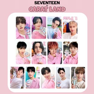 13 ชิ้น / เซต SEVENTEEN ZONE CARAT LAND โฟโต้การ์ดอัลบั้มโลโม่การ์ด Kpop โปสการ์ด JY